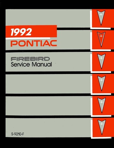 1992 pontiac firebird factory - 1992,