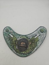 STAHLHELM GLATZ VETERANS GORGET GERMAN WW2 WWII Ortsgruppe" GLATZ