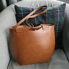 Zara Buffalo Leather Tote