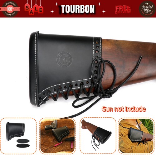 Tourbon black leather shotgun - tourbon,
