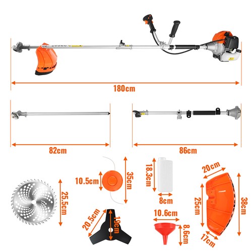 Stroke petrol grass trimmer - 2,