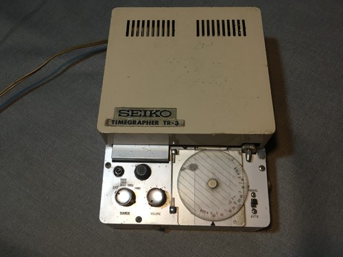 Rare seiko time grapher - a,