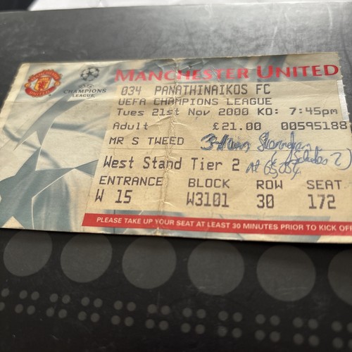 2000 manchester united v - manchester,