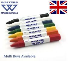 Walters WWT Timber & Metal Crayons Wood Road Stone Lumber Concrete, Pack 3