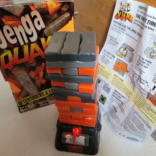 Hasbro jenga quake vibrating - hasbro,