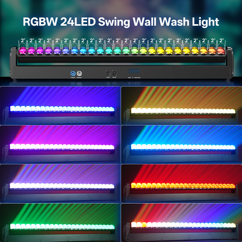 480w 24led rgbw stage - 480w, moving