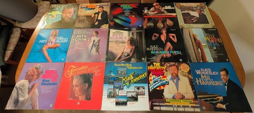 Vintage klaus wunderlich lp - 33,