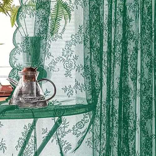 Floral embroidered lace sheer - floral,