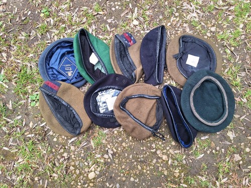 British military berets - berets,
