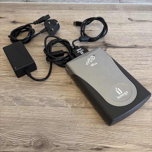 Vintage iomega hdd40 external - vintage,