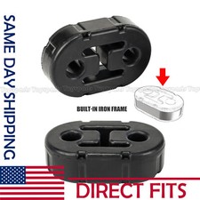 2X Universal Rubber Exhaust