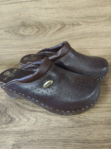 Nyers leather stitched wooden - nyers,