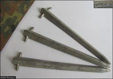 WWII ORIGINAL GERMAN SET OF 3 BUNKER PERISCOPE PEGS POLES - APAG 