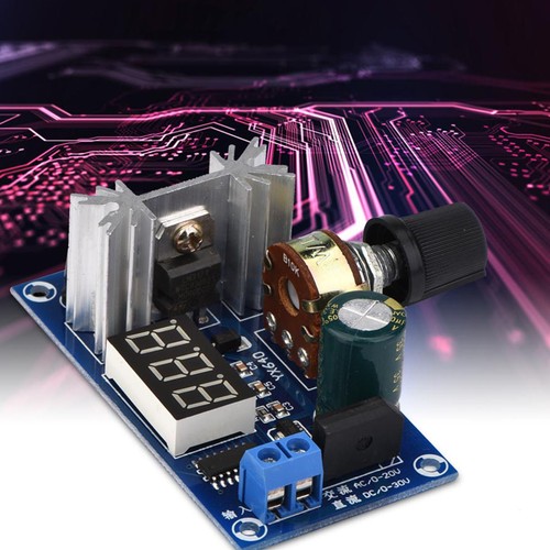 Adjustable voltage regulator - adjustable,