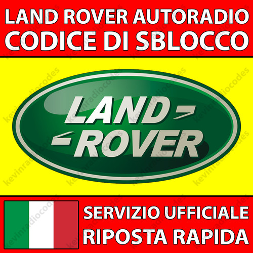 Land rover radio - rover,