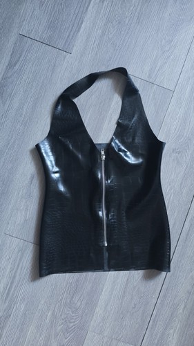 Latex top shirt - shirt, textured