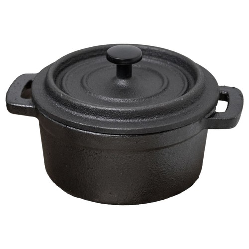 Cast iron mini casserole dish - cast,