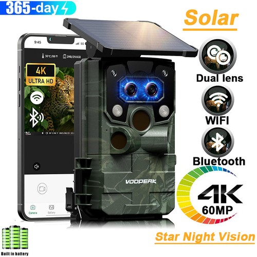 Trail camera 60mp - 4k,