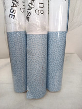 3 x Laura Ashley Vintage 1998 Wallpaper Rolls Sycamore Delphinium Same Batch