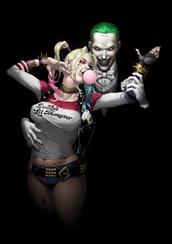 Joker harley quinn suicide - joker, &