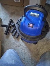 Industrial Vacuum Cleaner Hoover Wet and Dry 5000W Powerful Bagless 15 Litre UK