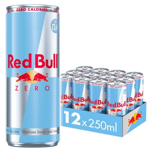 Red bull energy - bull, zero