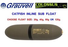 GRAUVELL COLOSSUS IN LINE CATFISH SUB FLOAT FOR SEA COARSE PIKE ROD FISHING RIGS
