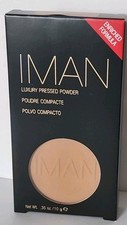 IMAN Luxury Pressed Powder Clay Medium Dark -35 Oz