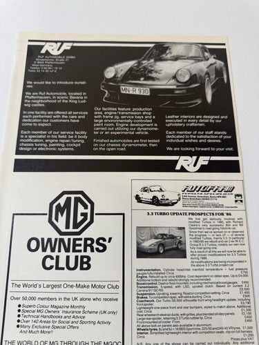 Original vintage 1986 porsche - vintage,