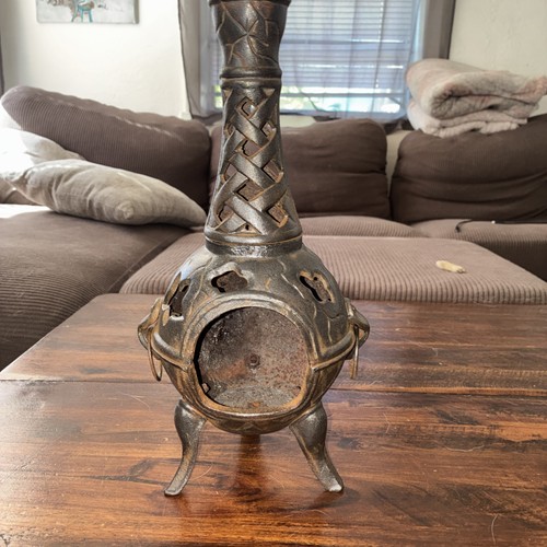 Castmaster cast iron chiminea - castmaster,