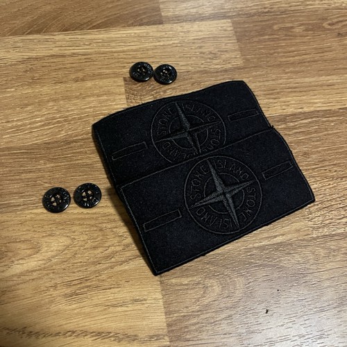 Stone island black ghost - ghost, badge