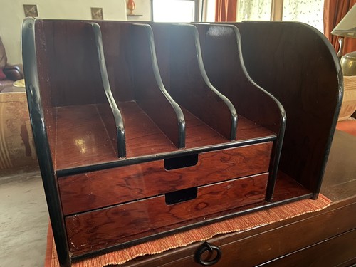 Vintage secretary hutch desk - vintage,
