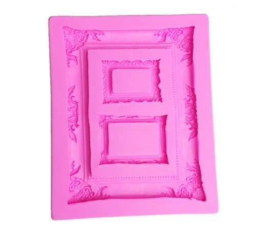 Photo frame silicone - photo, cake