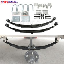 4-leaf Tandem Trailer Leaf Spring Suspension Kit