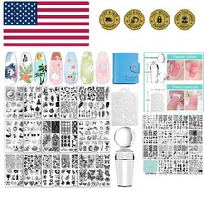 Nail Stamping Plates Set 15PCS