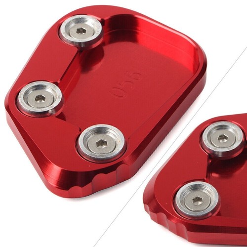 Red side stand kickstand - side,