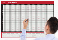2027 A1 Size Year Wall Planner