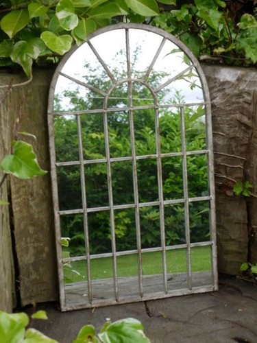 Arched metal glass - glass, garden