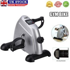 Mini Exercise Bike Pedal Exerciser Home LCD Portable Arm Leg Fitness Cycle Bikes