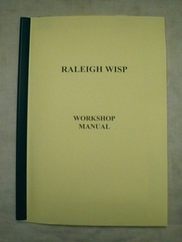 Raleigh wisp moped - moped, workshop