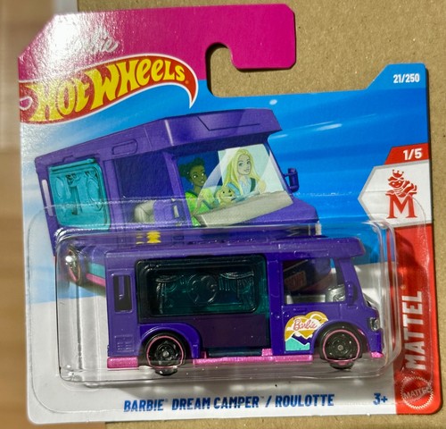 Hot wheels barbie - barbie, camper