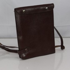 Genuine Surplus  Red Brown Vintage Leather Map Case Army (3399)