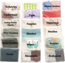22 X Maternity Hospital Bag
