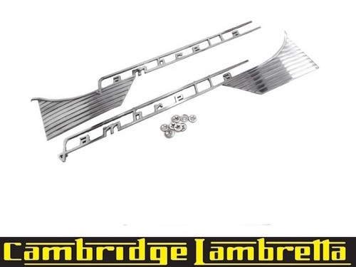 Lambretta side panel badges - side,