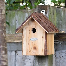 Wooden Bird House Nesting Box