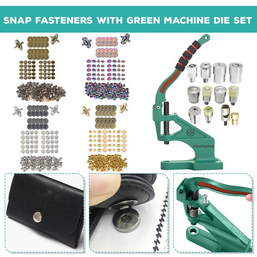 Green machine hand press tool - green,