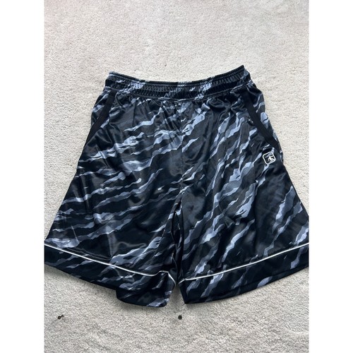 And1 basketball shorts black - l,