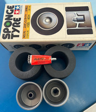 Tamiya 50076 Lamborghini Countach LP500S CS  Rear Wheels & Tyres Vintage NIB