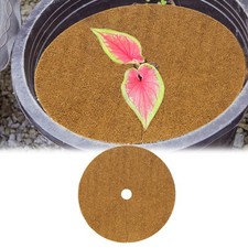10 Pcs Coconut Fibers Mulch Ring Tree Protector Mat, 24 Inch Coco Coir For New