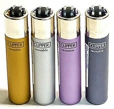 Rare Metallic Clipper Lighters